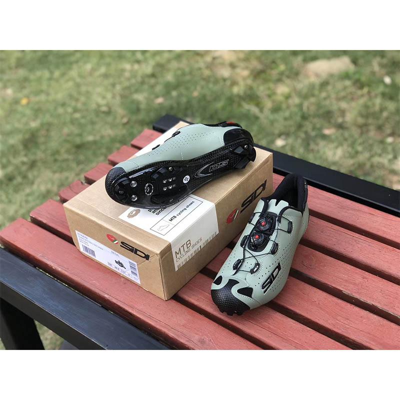 SIDI TIGER 2 Giày đi xe đạp Carbon nam giới giày xe đạp MTB đi qua vùng núi đôi giày thi đấu điền kinh băng đồng